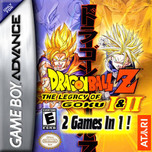 Dragon Ball Z The Legacy of Goku I & II - Nintendo Gameboy Advance