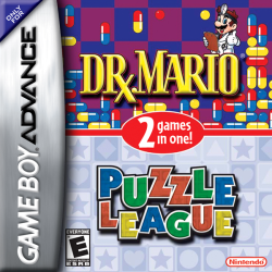 Dr. Mario / Puzzle League - Nintendo Gameboy Advance