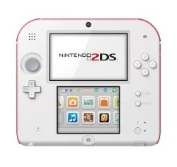 Nintendo 2DS System - White & Red