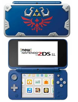 Nintendo 2DS XL System - Legend of Zelda: Hylian Shield Edition