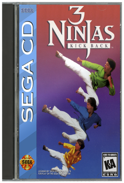 3 Ninjas Kick Back / Hook - Sega CD