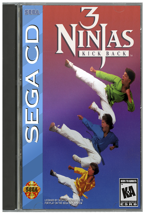 3 Ninjas Kick Back / Hook - Sega CD