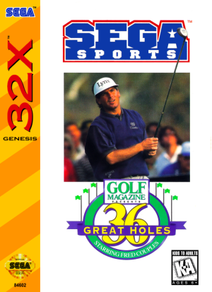 36 Great Holes Starring Fred Couples - Sega 32x