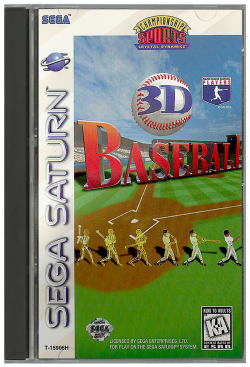 3D Baseball - Sega Saturn