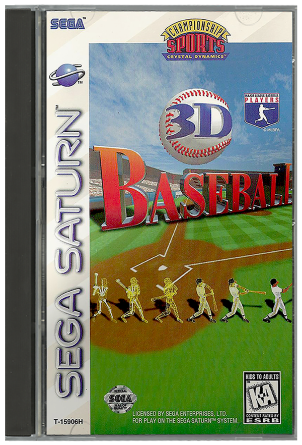 3D Baseball - Sega Saturn