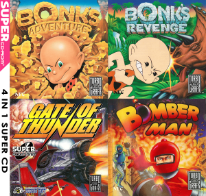 4 in 1 Super CD - Turbografx CD