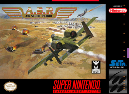 A.S.P. Air Strike Patrol - Super Nintendo