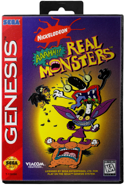 AAAHH Real Monsters - Sega Genesis