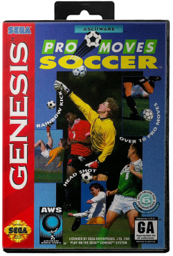 Pro Moves Soccer - Sega Genesis