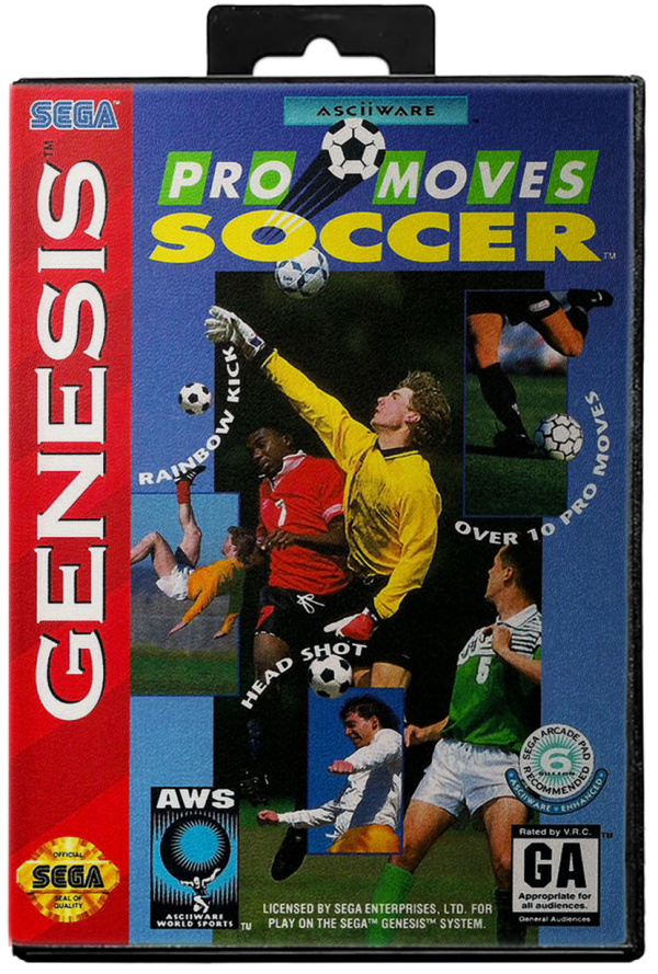 Pro Moves Soccer - Sega Genesis