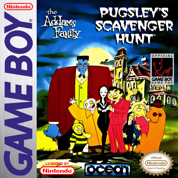 Addams Family Pugsley's Scavenger Hunt - Nintendo Gameboy
