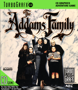 The Addams Family - Turbografx CD