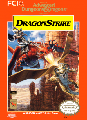 Advanced Dungeons & Dragons DragonStrike - Nintendo NES