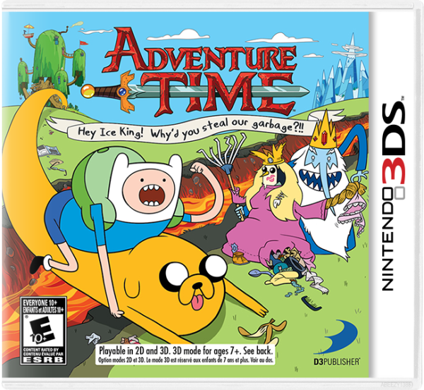 Adventure Time: Hey Ice King - Nintendo 3ds