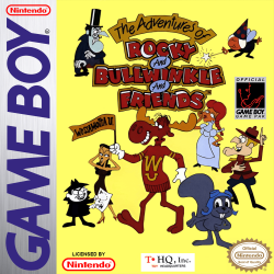 The Adventures of Rocky and Bullwinkle and Friends - Nintendo Gameboy