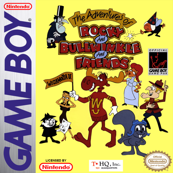 The Adventures of Rocky and Bullwinkle and Friends - Nintendo Gameboy