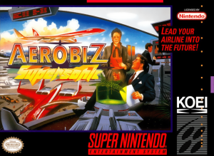 Aerobiz Supersonic - Super Nintendo
