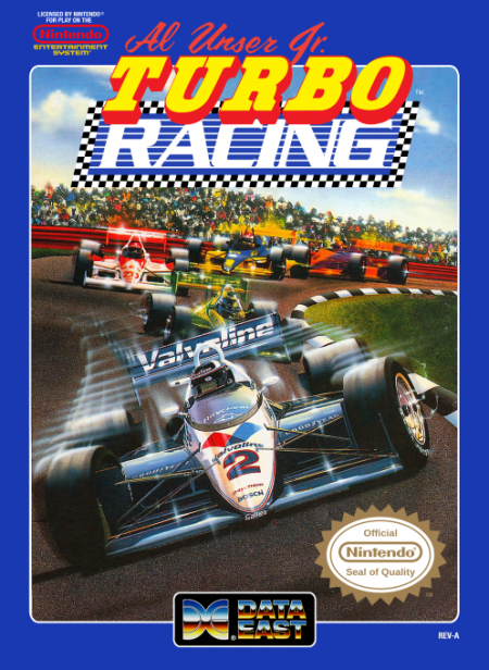 Al Unser Jr. Turbo Racing - Nintendo NES
