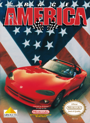 Alex DeMeos Race America - Nintendo NES