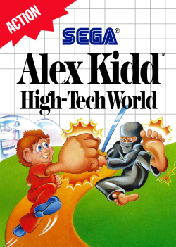 Alex Kidd in High-Tech World - Sega Master System