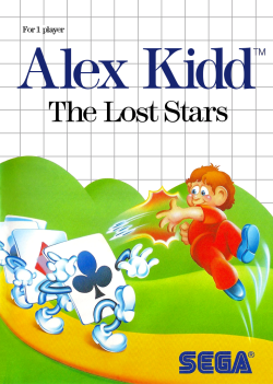 Alex Kidd the Lost Stars - Sega Master System