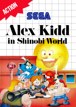 Alex Kidd in Shinobi World - Sega Master System