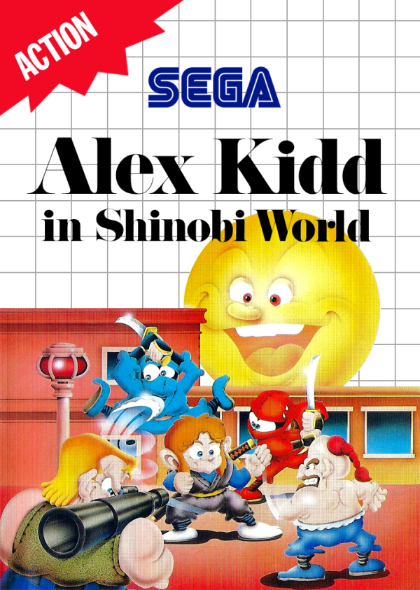 Alex Kidd in Shinobi World - Sega Master System