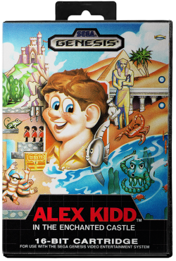 Alex Kidd in the Enchanted Castle - Sega Genesis