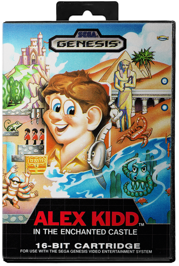 Alex Kidd in the Enchanted Castle - Sega Genesis