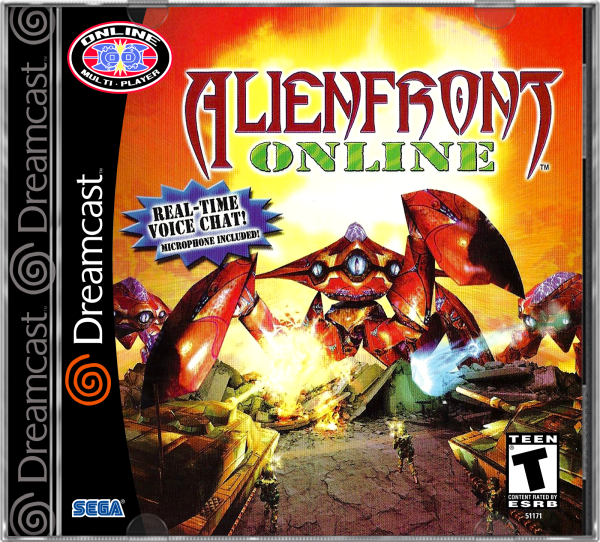 Alien Front Online - Sega Dreamcast