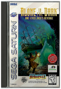 Alone In The Dark One Eyed Jack's Revenge - Sega Saturn