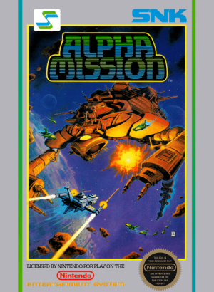 Alpha Mission - Nintendo NES