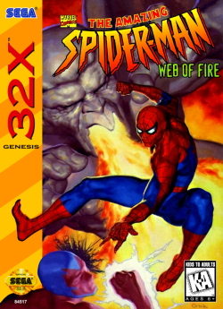 The Amazing Spider-Man - Web of Fire - Sega 32x