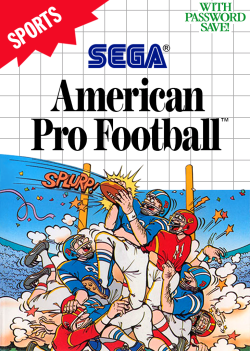 American Pro Football - Sega Master System