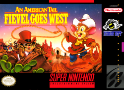 An American Tail Fievel Goes West - Super Nintendo