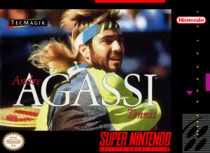 Andre Agassi Tennis - Super Nintendo