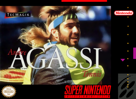 Andre Agassi Tennis - Super Nintendo