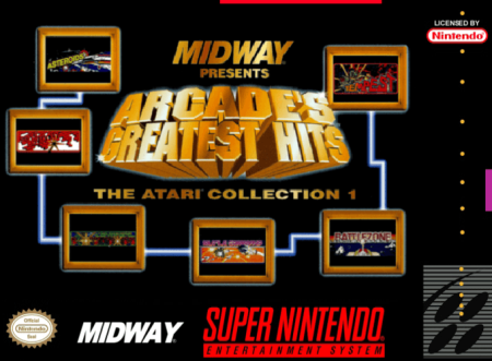 Arcade's Greatest Hits Atari Collection 1 - Super Nintendo