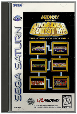 Arcade's Greatest Hits Atari Collection - Sega Saturn