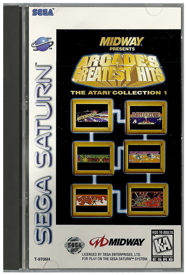 Arcade's Greatest Hits Atari Collection - Sega Saturn