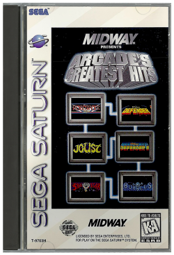 Williams Arcade's Greatest Hits - Sega Saturn
