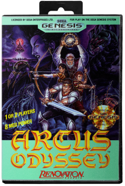 Arcus Odyssey - Sega Genesis