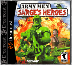 Army Men Sarge's Heroes - Sega Dreamcast