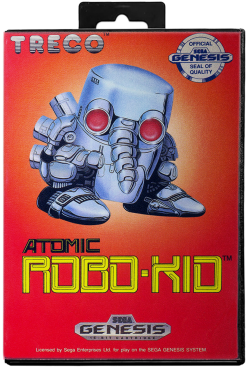 Atomic Robo-Kid - Sega Genesis