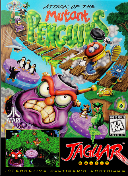 Attack of the Mutant Penguins - Atari Jaguar