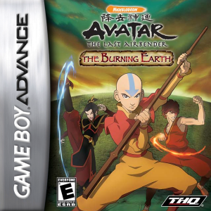 Avatar The Burning Earth - Nintendo Gameboy Advance