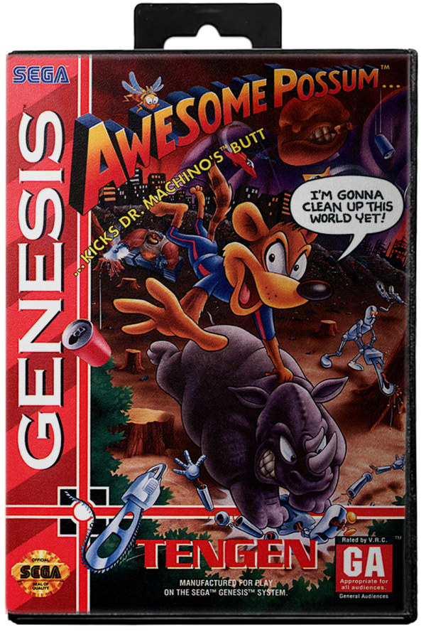 Awesome Possum - Sega Genesis