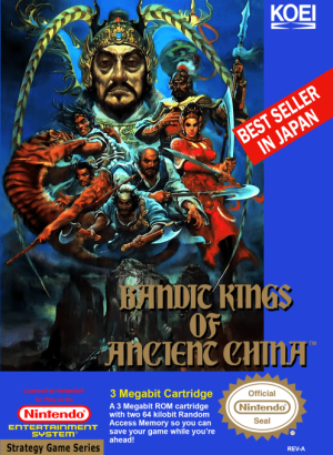 Bandit Kings of Ancient China - Nintendo NES