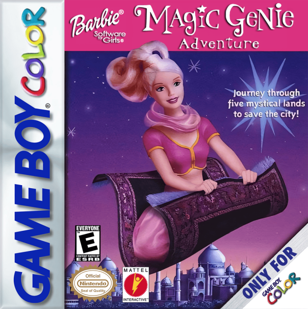 Barbie Magic Genie Adventure - Nintendo Gameboy Color