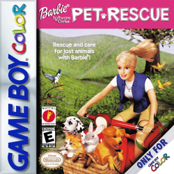 Barbie Pet Rescue - Nintendo Gameboy Color